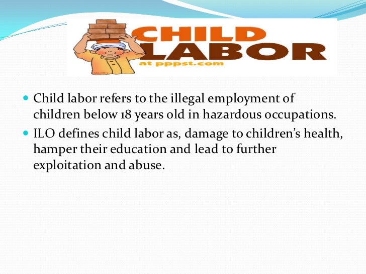Child labor essay philippines