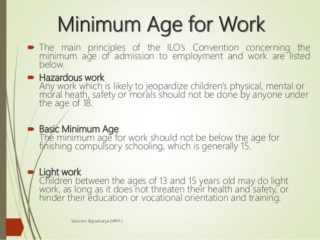 Child Labor And Street Children