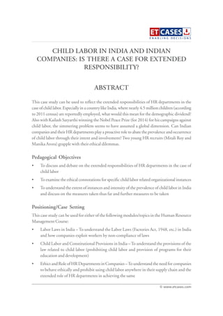 case study of indian companies pdf