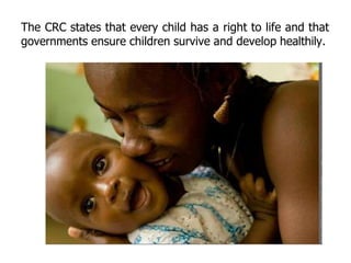 Child labour: C.R.C. Convention. The Hague Convention and others Slide 10