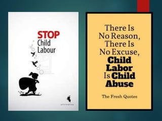 Child labour and related issues | PPTX