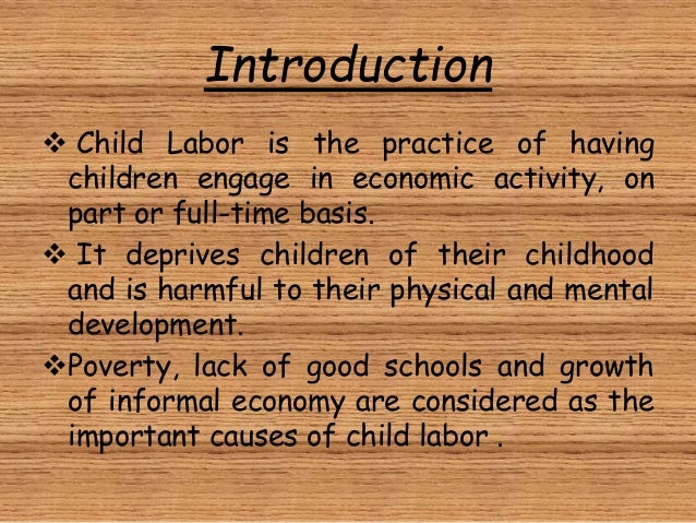 Child Labour In India