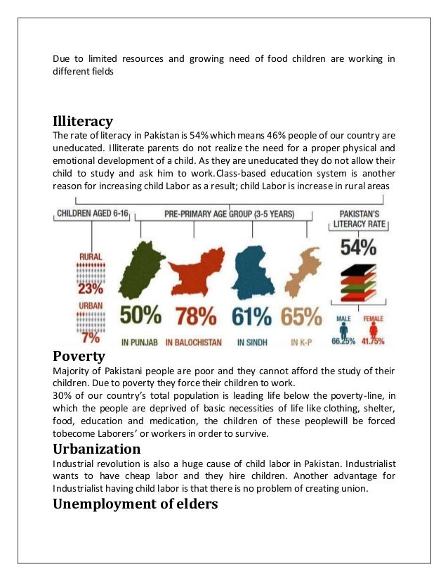 Effects of child labour in pakistan image