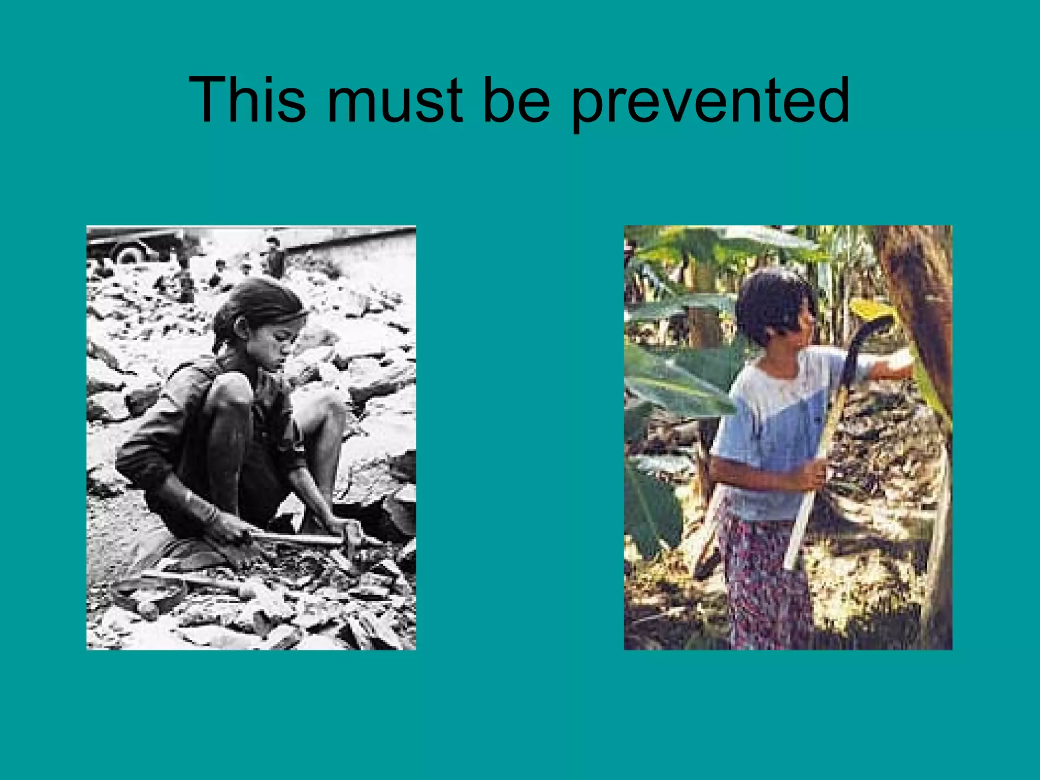 This must be prevented 