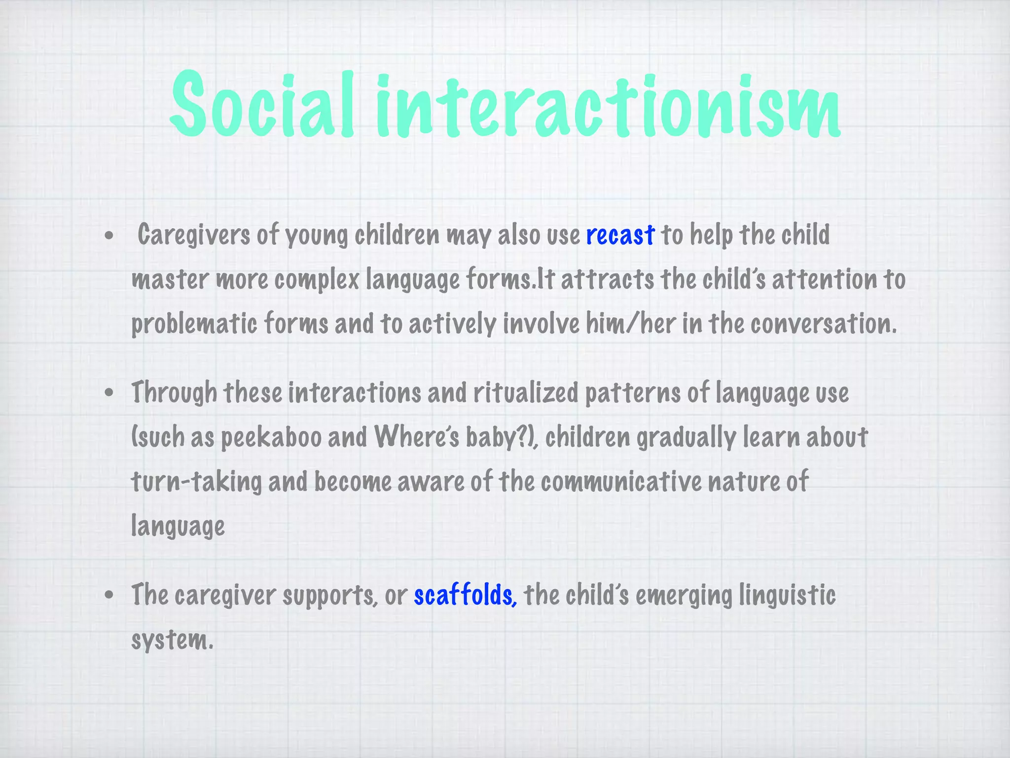 Language Recasting Child language acquisition | PDF