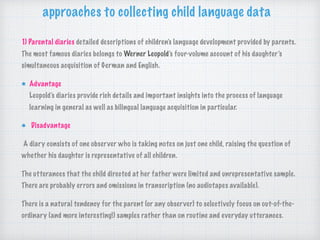 Child language acquisition | PDF