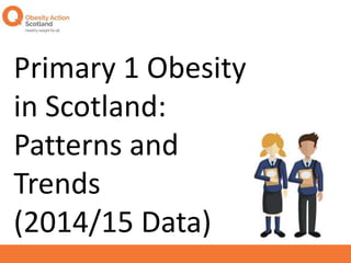 Primary 1 Obesity
in Scotland:
Patterns and
Trends
(2014/15 Data)
 