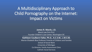 A Multidisciplinary Approach to​ Child Pornography on the Internet ...