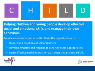 Mental health and young people: Setting the scene | PPTX