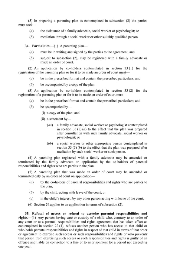 Child protection act