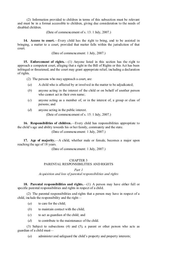 Child protection act