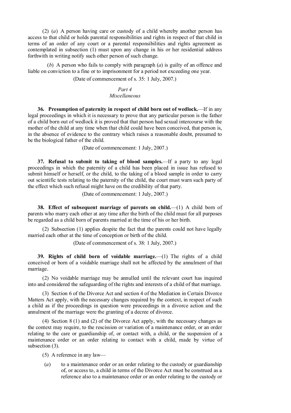 Child protection act