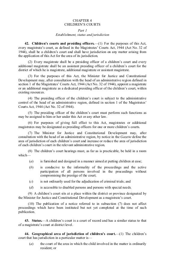 Child protection act