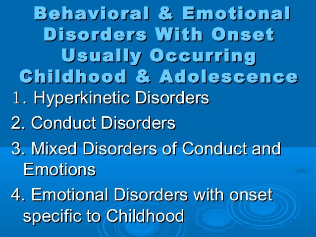 Child Psychiatry