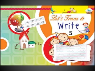 Children writing-book-for-nursery
