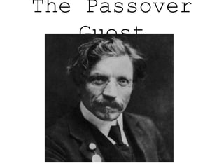 The Passover
Guest
 
