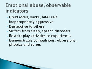 Destructive behavior