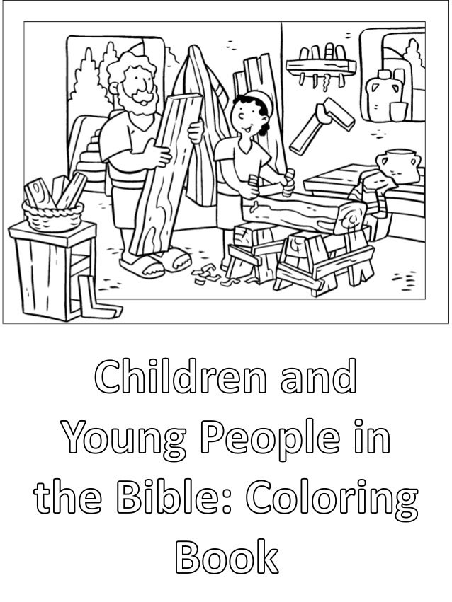 Download Children And Young People In The Bible Coloring Book