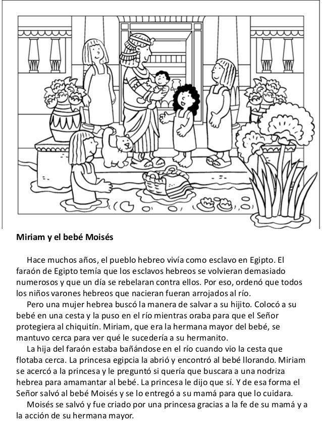 Ninos Y Jovenes En La Biblia Libro Para Colorear