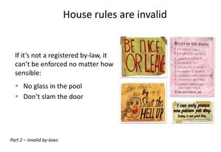 Children, Leaks, Animals & Parking | PPT