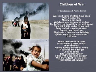 Children of war | PPT