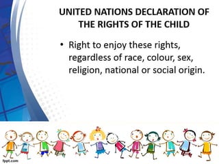 children rights.ppt child rights CHN nursing | PPT