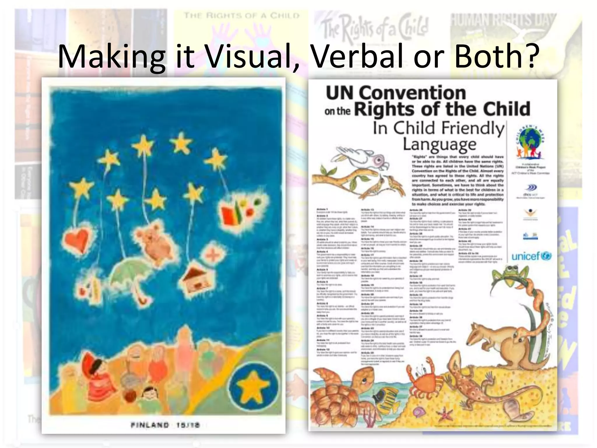 Basic Guideline to Create Poster about Children Rights Issue | PPTX