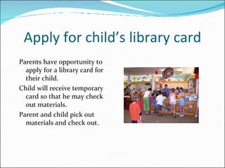 Children's Library Tour | PPT