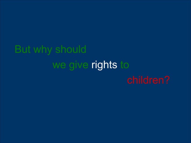 Children's And Animal Rights | PPT