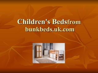 Children's Beds from  bunkbeds.uk.com 