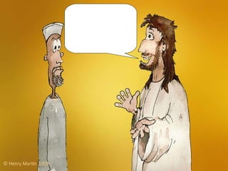 “ I tell you the truth, unless you are born again, you cannot see the Kingdom of God.”  