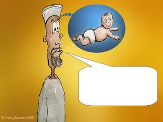 “ What do you mean?  How can an old man go back into his mother’s womb and be born again?”  