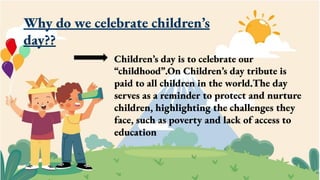 CHILDRENS DAY PPT BY A.M | PDF