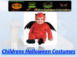Childrens Halloween Costumes
 