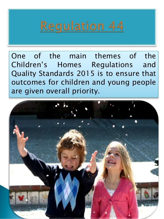 Children's homes policies