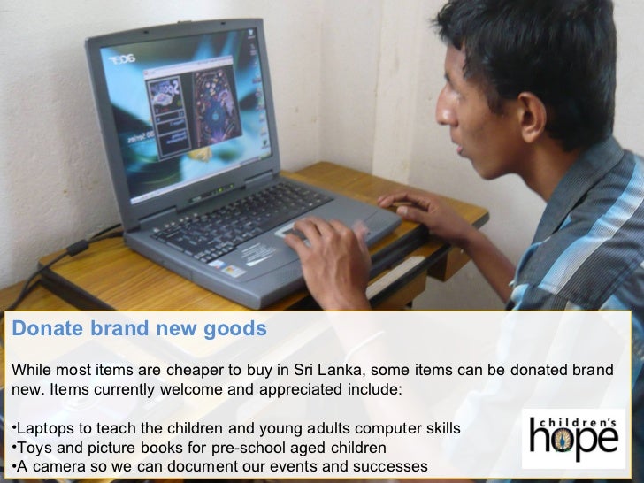 Children S Hope An Independent Sri Lankan Not For Profit Charity