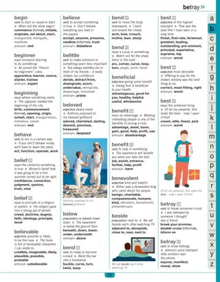 Words For Initated Children’s illustrated thesaurus | PDF