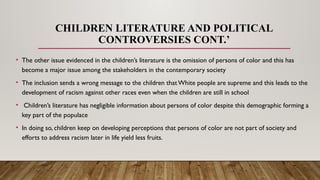 Children’s Literature and Politics .pptx