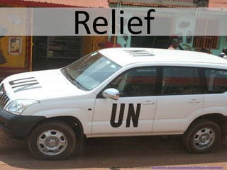 Relief
This image is used under a CC license from: http://www.flickr.com/photos/kajisagook/3911875645/sizes/l/in/photostream/
 