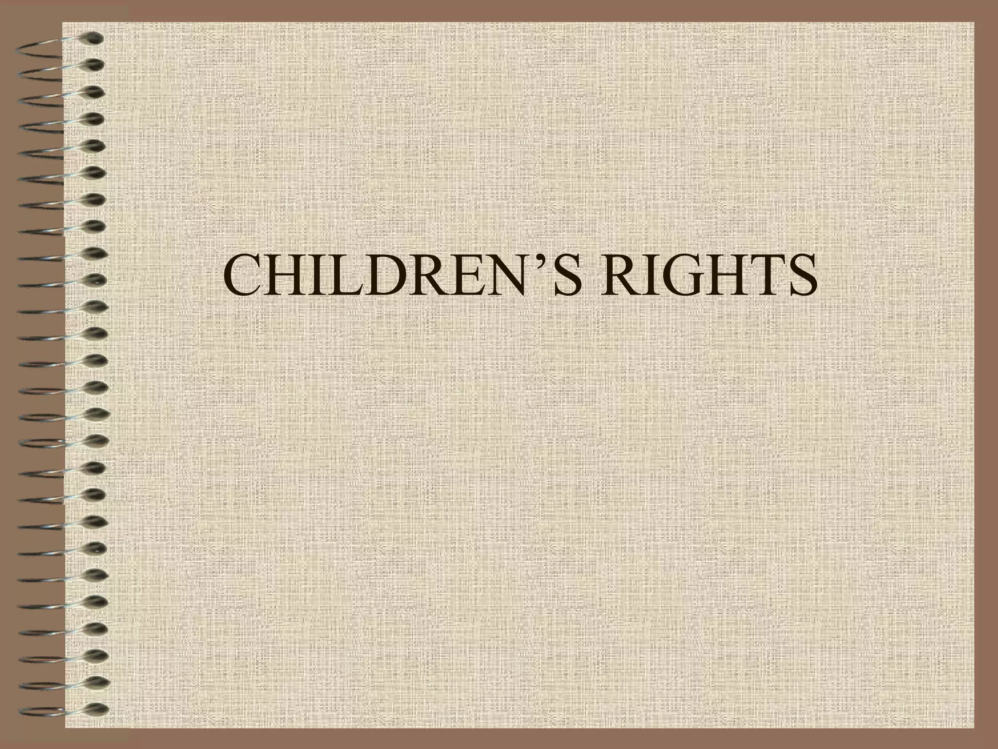 Children's rights | PPT