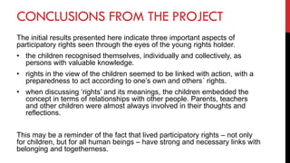 Children's Right to be Heard: Listening Carefully to Children | PDF