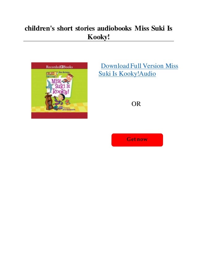Miss Suki Is Kooky! PDF Free Download Miss Suki Is Kooky! PDF Free Download
