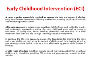 Children with disabilities | PPTX