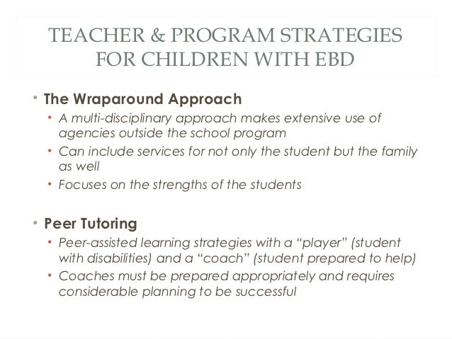 Children With EBD
