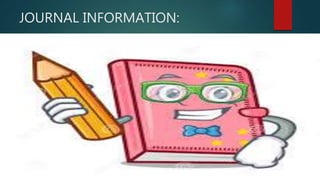 JOURNAL INFORMATION:
 