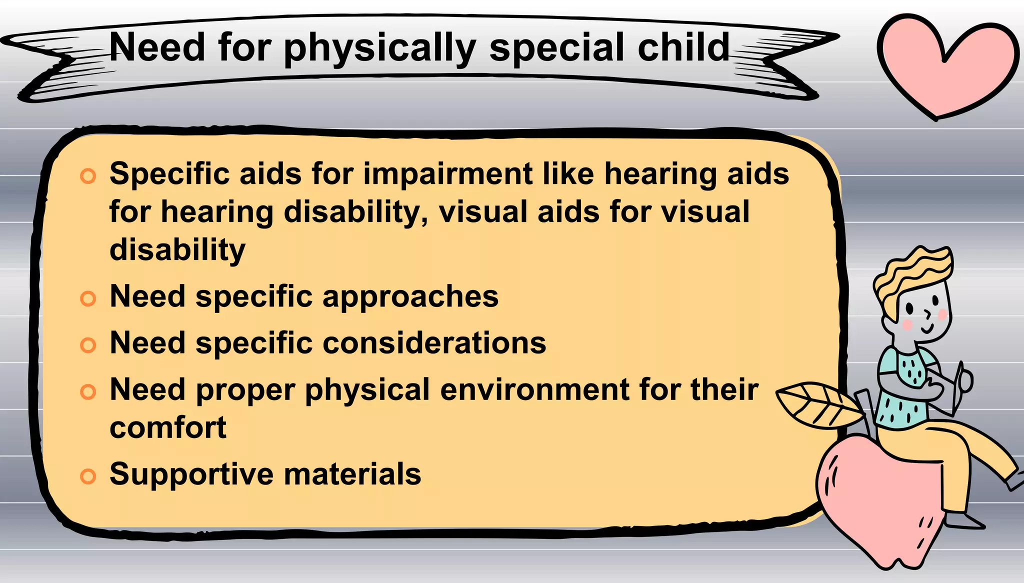 Children with special needs Inclusive Education | PPTX