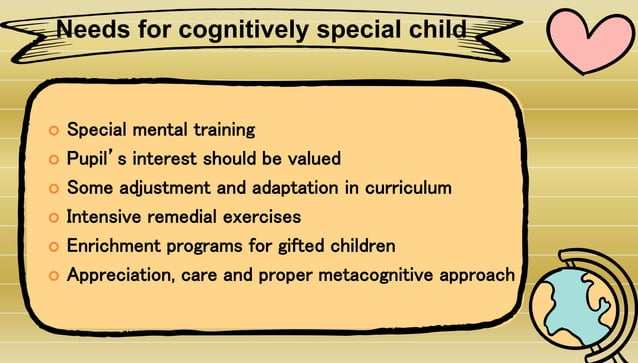 Children with special needs Inclusive Education | PPTX