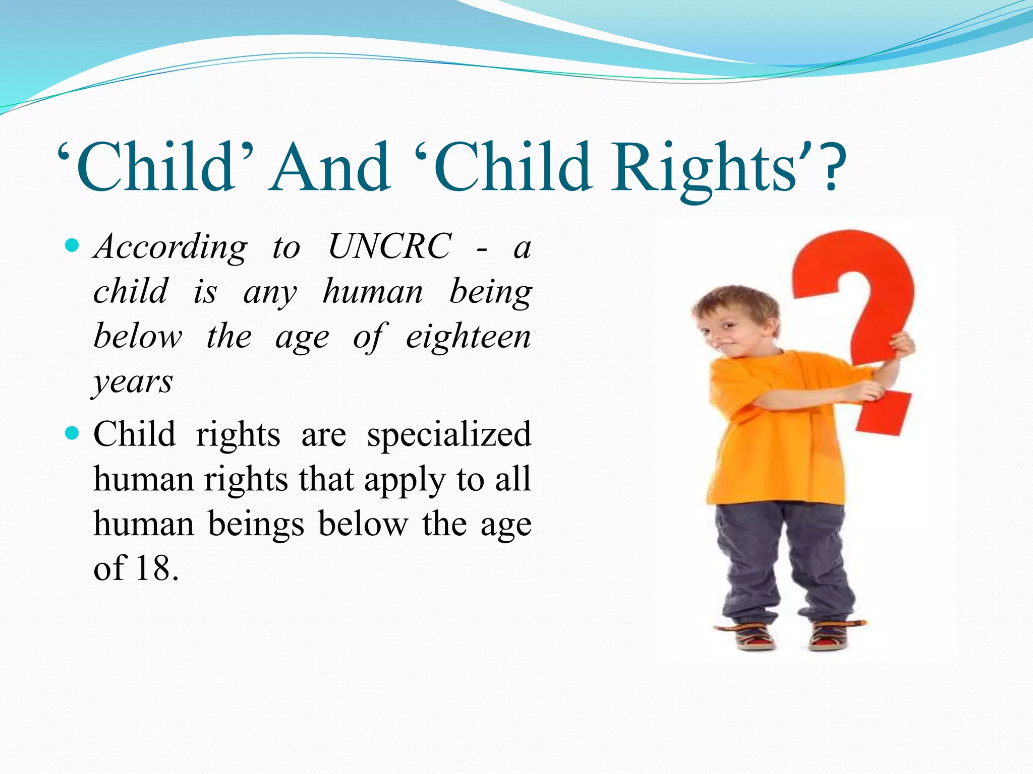Child Rights in India | PPTX