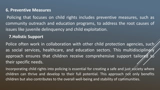 training for police officers on Child rights | PPTX