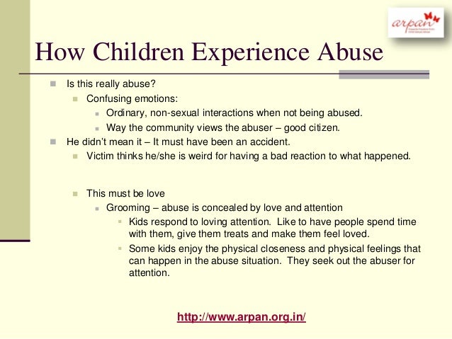 Child Sexual Abuse Prevention Identification And Action